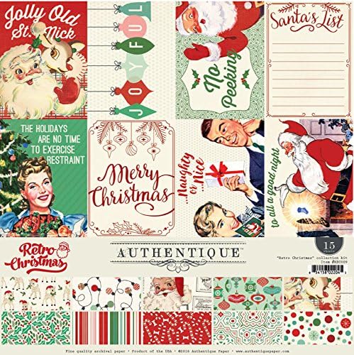 Authentique Retro Christmas Collection Kit