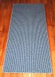 Washable Non-Skid Carpet Rug Runner - Michelle Blue (5')