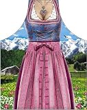 Schürze Bavarian Woman Traditional für Grill und Küche