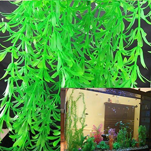 Honory99 40-100CM Simulation Fake Plants Aquarium Grass Landscaping Ornament Decorations