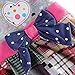 Novatx Baby Kids Winter Bow Check Pattern Girls Clothes H6328 Grey