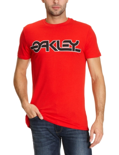 Oakley Herren T-Shirt Flashback, red line, L Preisvergleich