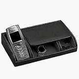 Men's Small Dresser Valet Color: Black, Customize: Yes