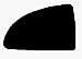 2005 - 2009 Chevrolet Cobalt Driver Side Mirror Mirror Glass Replacement