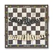 Melissa & Doug Classic Wooden Chess Game Board
