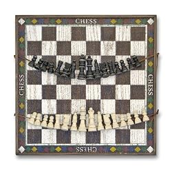 Melissa & Doug Classic Wooden Chess Game Board