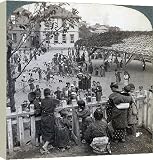 Box Canvas Print of Schoolhouse and grounds, Yokohama, Japan, 1904. from Heritage-Images