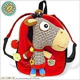 Eco Snoopers - Backpack with Removable Plush - Yippee-Yi Horse
