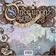 Diecuts With A View 8 Inch by 8 Inch Once Upon A Time Paper Stack with Glitter