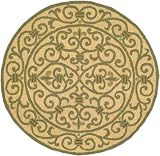 Iron Gate Safavieh Chelsea Hand-hooked Wool Rug 4' Round