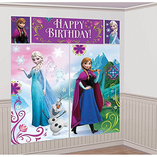 Disney Frozen Scene Setter - Birthday and Theme Party Supplies