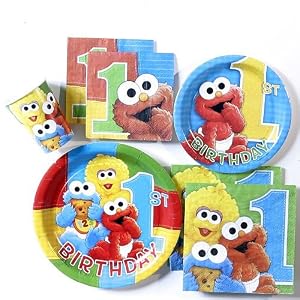 Sesame Street 1st Party Pack Plus Each by Shindigz