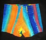 Tie Dye Fire Islander Swim Shorts
