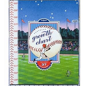 Baseball Growth Chart by eeBoo