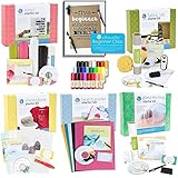 Silhouette Cameo Starter Kit Bundle with 5 Kits, 24 Sketch Pens, and Project Guide