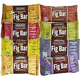 Nature's Bakery Whole Wheat Fig Bars 8-Flavor Variety Pack, All Natural Snack Food