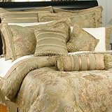 15PCS FLORENCE DAMASK COMFORTER SET BED IN A BAG KING