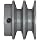 TB Woods 2AK221 FHP Bored-To-Size, 2.25" Outside Body Diameter, 1" Bore Diameter V-Belt Sheave