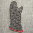 Charcoal Companion CC5033 17-Inch Flame Resistant Black BBQ or Oven Mitt