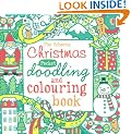 Christmas Pocket Doodling and Colouring Book (Usborne Drawing, Doodling and Colouring)