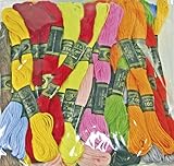 Eduplay Stickgarn f�r Freundschaftsb�nder, 52 St�ck