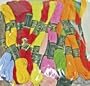 Eduplay Stickgarn f�r Freundschaftsb�nder, 52 St�ck
