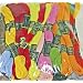 Eduplay Stickgarn f�r Freundschaftsb�nder, 52 St�ck