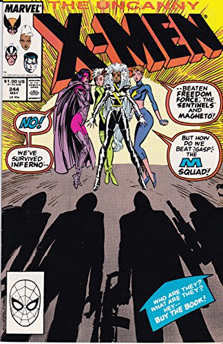 The Uncanny X-Men #244 : Ladies' Night (First Appearance of Jubilee - Marvel Comics)