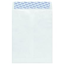 Columbian CO802 10x13-Inch Tyvek White Envelopes, 100 Count