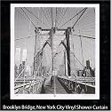 Izola Brooklyn Bridge Shower Curtain