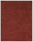 Anji Mountain Bamboo Rug Co. 4-Foot-by-6-Foot Bamboo Area Rug, Crimson