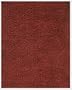 Anji Mountain Bamboo Chairmat & Rug Co. 5-Foot-by-8-Foot Silky Shag Rug, Crimson