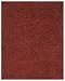 Anji Mountain Bamboo Rug Co. 4-Foot-by-6-Foot Bamboo Area Rug, Crimson