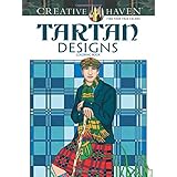 creative haven tartan designs coloring book creative haven coloring books