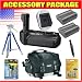 Canon Battery Grip For EOS-40D/30D/20D Digital SLR Cameras - Model BG-E2N Batteries