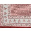 India Home D&eacute;cor Bed Sheet Cotton Block Print Twin Size