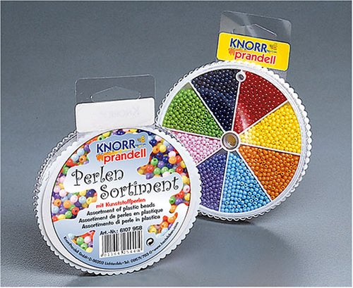 Childrens Toyshop  Spielwaren : Gütermann / KnorrPrandell 6107958 - Perlen-Sortiment,  80 g