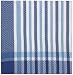 Durable Woven Jacquard 100% Cotton Blue and White Tablecloth 60x60 Inches