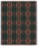 Tapestry Throw - Golf Plaid