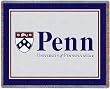 Univ of Penn Logo - 69 x 48 Blanket/Throw - Pennsylvania Quakers