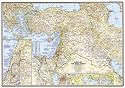 Lands of the Bible Wall Map (tubed)