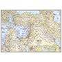 Lands of the Bible Wall Map (tubed)