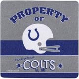 Indianapolis Colts Team Reflections "Property of Indianapolis Colts" Four Piece Foam Coaster Set