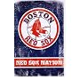 Boston Red Sox (Redsox Nation Logo) Unframed Sports Poster Print (Framing and Wood-Mounting also available) - 22" X 34"