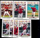 2008 Topps Arizona Diamondbacks Series 1&2 Baseball Cards Complete Team Set of 19 cards including Brandon Webb, Justin Upton, Randy Johnson and more !