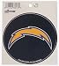 SAN DIEGO CHARGERS 5 INCH ROUND DECAL.