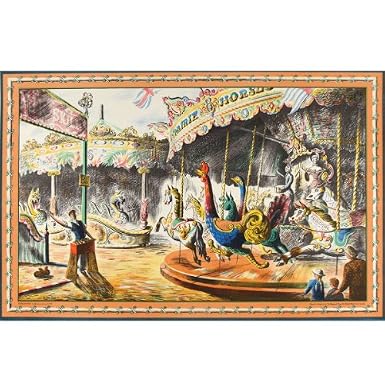 Barbara Jones 'The Fairground' School Print
