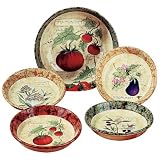 Pasta Bowl Set, 5-Piece Siena at JCPenney