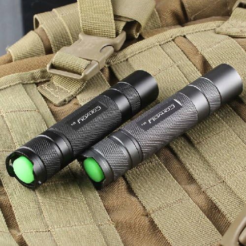 Convoy S2+ CREE 7135*3 4Modes LED Flashlight 1x18650 Grey
