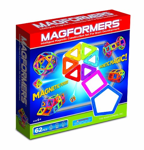 Magformers Magnetic Building Construction Set - 62 Piece Extreme FX Set